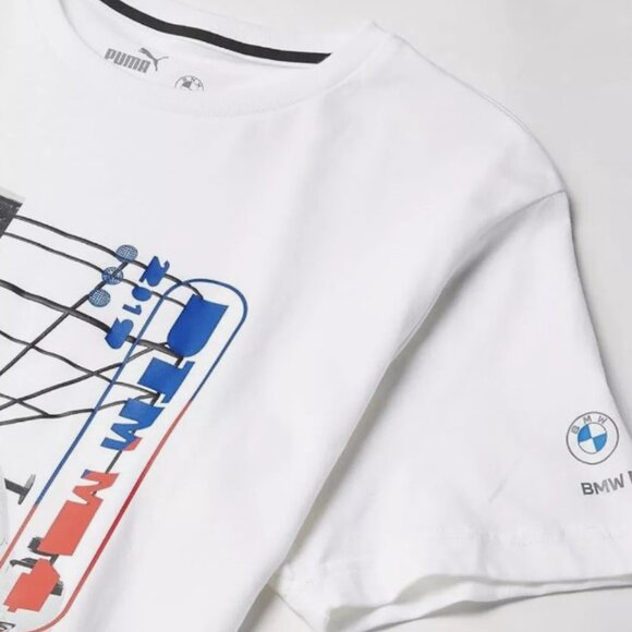 Puma Mens Standard BMW M Motorsport Graphic T Shirt Small - Picture 3 of 5
